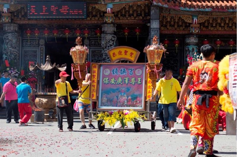 慶典畫面。(圖/翻攝自桃園鎮撫宮粉絲專頁)