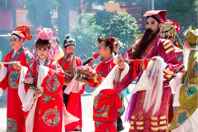 藝陣匯演。(圖/翻攝自桃園鎮撫宮粉絲專頁)