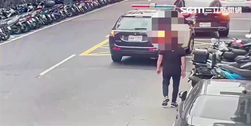 法國籍加魯亞與西門町髮廊發生消費糾紛遭逮。（圖／翻攝畫面）