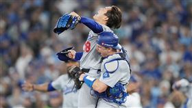 道奇5：4擊敗藍鳥完成2連霸。（圖／美聯社／達志影像）