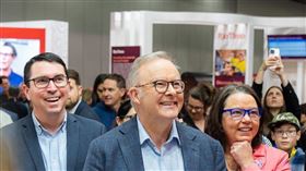 澳總理艾班尼斯。（圖／翻攝自X平台 @X_AlboMP）