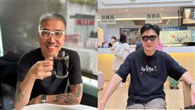 屠穎（左）驟逝令黃安（右）感到震驚。（組合圖／翻攝自臉書、微博）