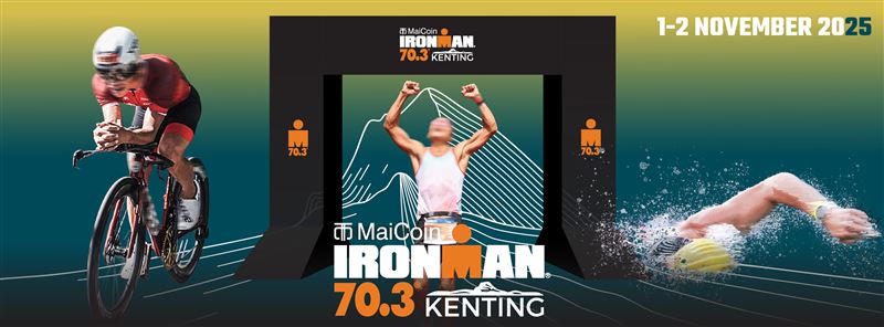 「2025 MaiCoin IRONMAN 70.3 Kenting」11月在墾丁登場，吸引來自49國、1500位選手參賽，帶動飯店滿房、人潮車潮爆量。每台自行車均價20萬元，總值逾3億，全場消費動能上看破億元，成為全台最具經濟效益的運動觀光盛會之一。（圖／IRONMAN提供）