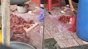 老泰羊肉,台南,非洲,衛生,食安,剁肉,豬瘟,名店（圖／翻攝自Threads）