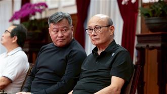 林芳郁失智症後首現身　賴清德：你最勇欸