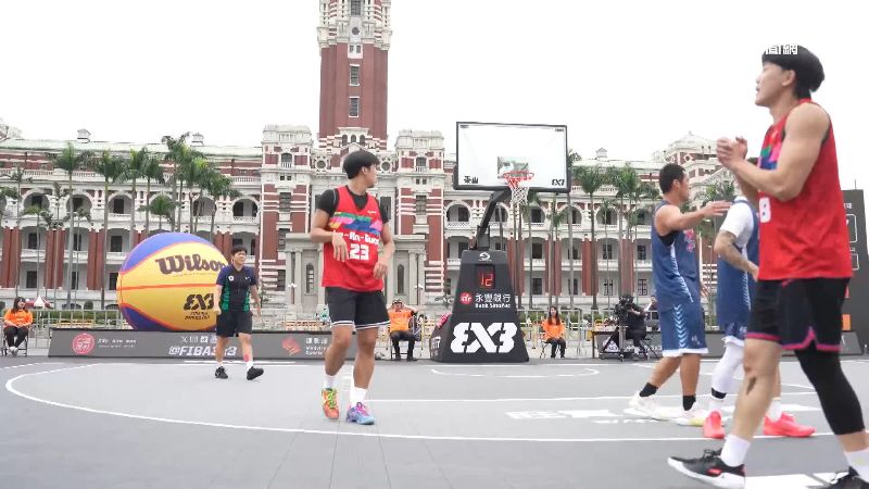 總統盃籃球賽凱道開打　李洋：下次換羽球