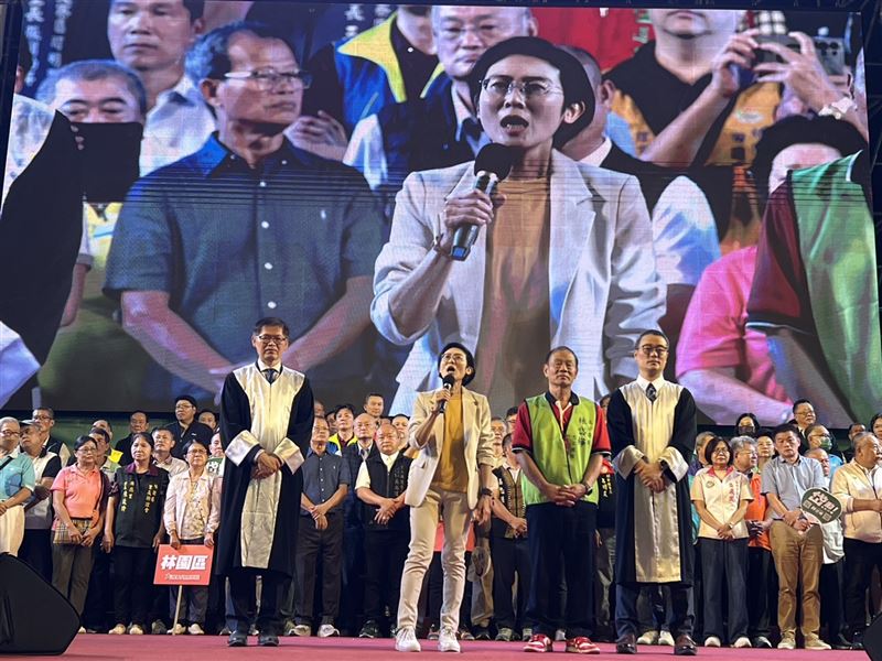 486先生對林佳龍公開力挺林岱樺一事相當不以為然。（圖／翻攝畫面）