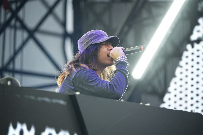 Knock2首度來台在Ultra Taiwan開炸。（圖／Ultra Taiwan提供）