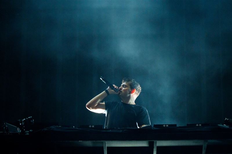 Martin Garrix在Ultra Taiwan告白台灣粉絲：「台灣，非常謝謝你們，太瘋狂了，我愛你們」。（圖／Ultra Taiwan提供）