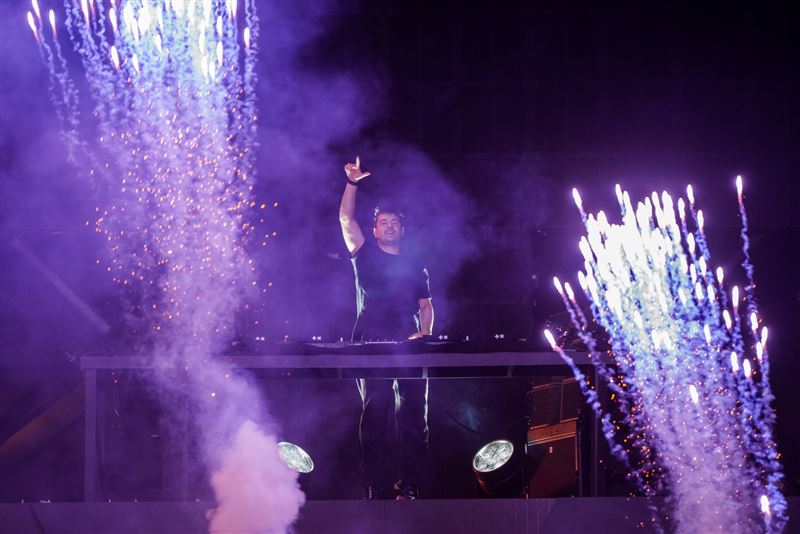 Martin Garrix來台在Ultra Taiwan壓軸登場。（圖／Ultra Taiwan提供）