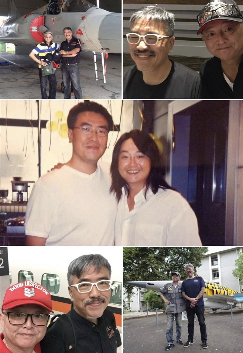 李國超與屠穎相識超過40年。（圖／翻攝自李國超臉書）