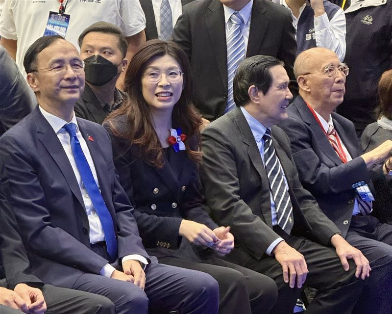 新任中國國民黨黨主席鄭麗文說了三次的那句話就是：「和平是我們的底線。」（圖／翻攝自鄭麗文臉書）