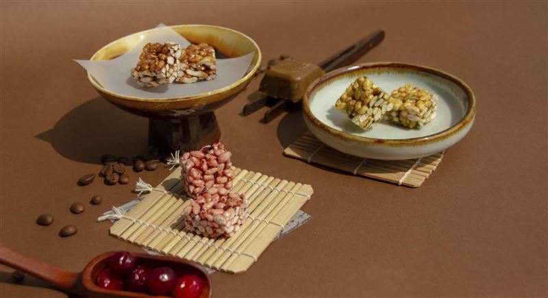 男煮人點心室三週年慶&amp;3款米菓巧酥。（圖／品牌業者提供）