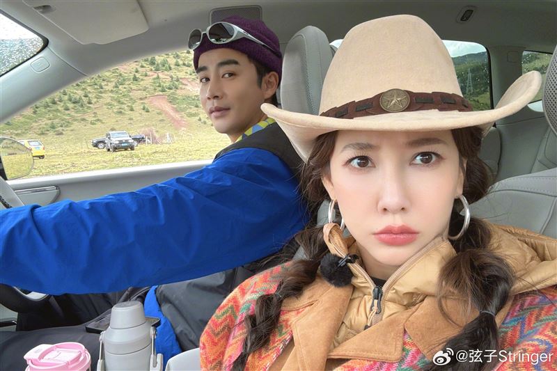 弦子知名度高於老公李茂。（圖／翻攝自弦子微博）