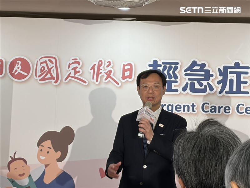 衛福部長石崇良規劃讓大醫院急診有專屬病床區，讓患者「短期停留」。（圖／記者簡浩正攝影）