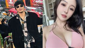 黃明志、謝侑芯。（圖／翻攝自黃明志臉書、謝侑芯IG）