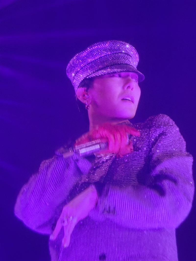 GD第二天演出再度宣告BIGBANG回歸進度。（圖／讀者提供）