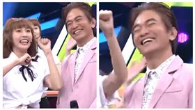 粿粿（左）曾為吳宗憲熱舞（圖／翻攝《綜藝大熱門》YT）