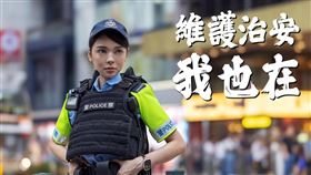 被封「仙氣女警」的梁凱程是香港執業律師，學霸背景超狂，大學時當模特兒還上過節目。（圖/翻攝threads）