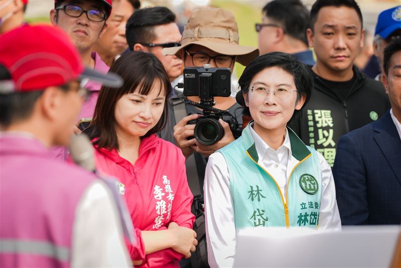 岡山造勢後，林岱樺曝光跑基層活動的動態。（圖／翻攝自林岱樺臉書）