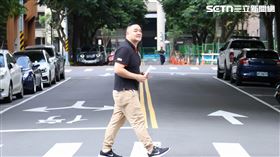 藝人林道遠斜槓轉戰房仲業大成功，業績長紅榮獲千萬經紀人員頭銜。（圖／記者鄭孟晃攝影）