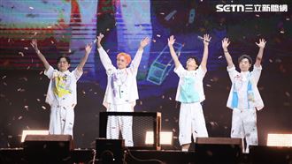 理想混蛋進軍台北小巨蛋開唱。（圖／記者鄭孟晃攝影）