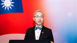 駐英國代表姚金祥慶賀我國114年國慶！（圖／外交部提供）