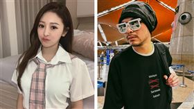 黃明志捲入謝侑芯死亡案。（合成圖／翻攝自謝侑芯、黃明志臉書）