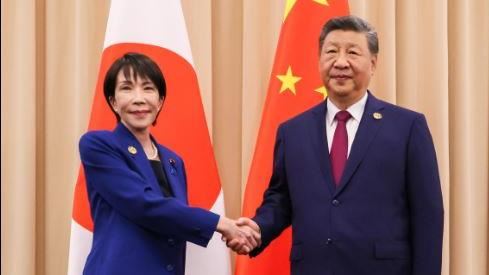 高市早苗與習近平首次會談　提台海、稀土、人權議題（圖／翻攝自X平台 @takaichi_sanae）