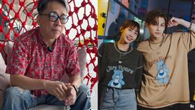 詹惟中（左）被問及伴侶出軌話題。（組合圖／翻攝自小紅書、IG）