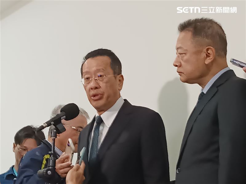 國防部長顧立雄受訪（圖／記者盧素梅攝影）