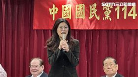 國民黨主席鄭麗文出席國民黨114年度中央評議委員會議（圖／記者詹宜庭攝影）