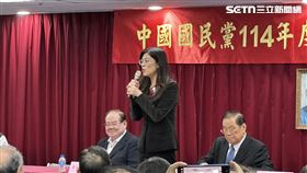 國民黨主席鄭麗文出席國民黨114年度中央評議委員會議（圖／記者詹宜庭攝影）