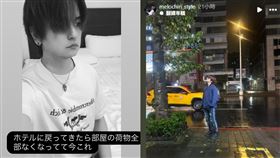 日舞者來台，行李被飯店清潔人員偷走。（圖／取自IG）