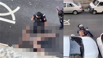 刺青男喝醉失控！一動作讓警方傻眼