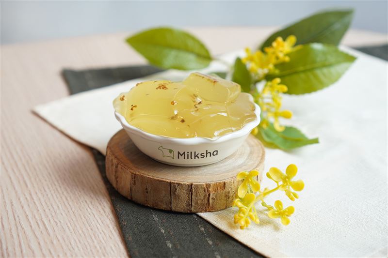 首款花香系配料「桂香粉粿」，配料控一定要+1。（圖／品牌業者提供）