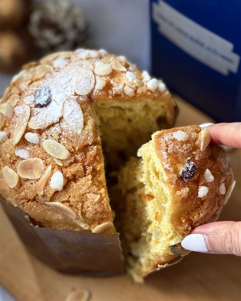 PUREBREAD聖誕水果麵包Panettone續養多年的酵母在今年達到歷年最佳狀態。（圖／品牌業者提供）