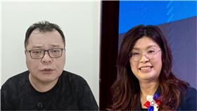 陳揮文（左）說，他對鄭麗文（右）有100%的信心，「她一定做不好（黨主席）」。（組合圖／翻攝自陳揮文YouTube頻道、鄭麗文臉書）