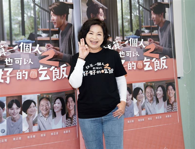 楊貴媚出道以來首次演出「公主」角色。（圖／記者趙于瑩攝影）