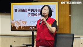 農業部次長杜文珍說明疫調結果。（圖／記者柯美儀攝影）
