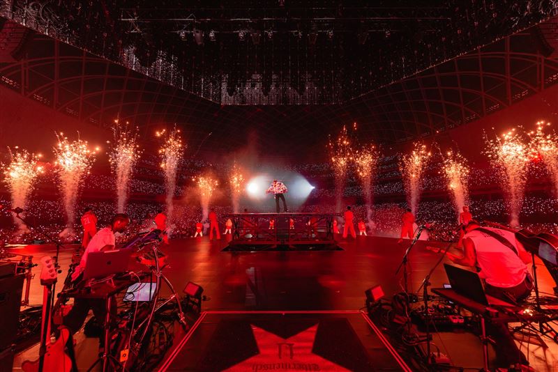 GD世界巡演《&Uuml;bermensch》台北安可場。（圖／Galaxy Corporation提供）