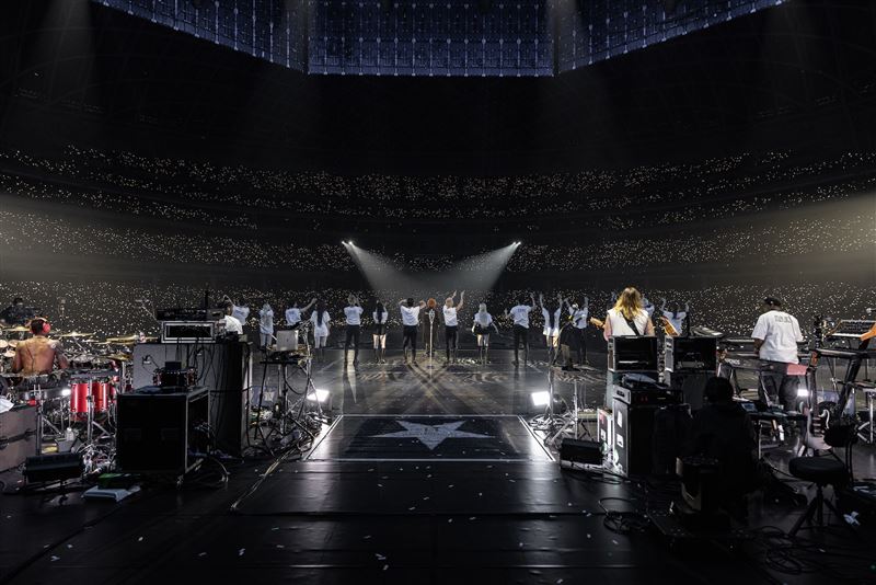 GD《&Uuml;bermensch》台北安可場為巡演劃下華麗句點。（圖／Galaxy Corporation提供）