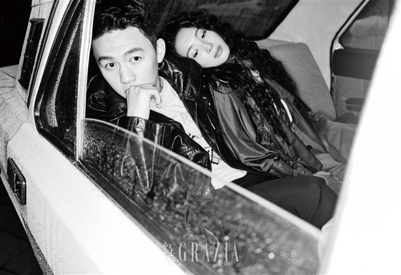 台灣男星李鴻其娶回中國女星王紫璇。（圖／翻攝自红秀GRAZIA微博）