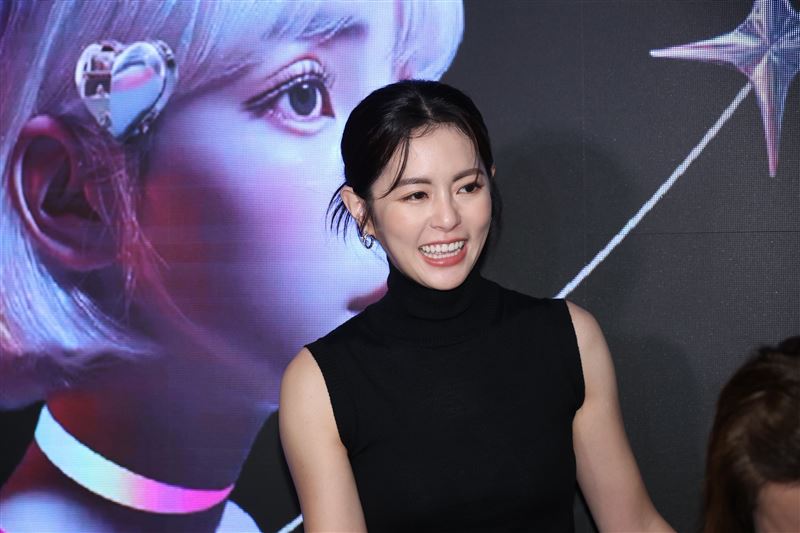 任容萱認了已分手。（圖／記者鄭孟晃攝影）