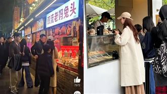 汪小菲攜子女逛兔頭攤　張蘭見孫笑開懷