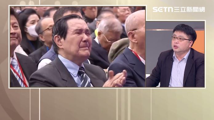 馬英九為何在台下紅了眼眶？林廷輝透露原因。（圖／前進新台灣）