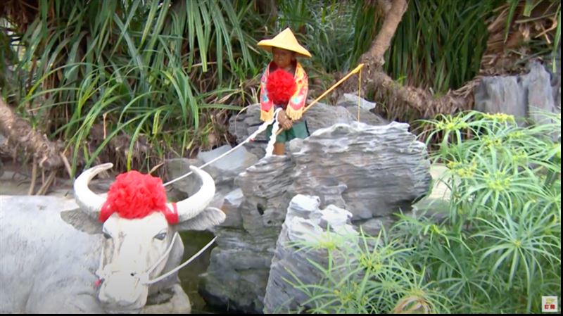 相傳萬善爺生前是麻豆地區的牧童，心地純良、孝順可敬。（圖／寶島神很大）