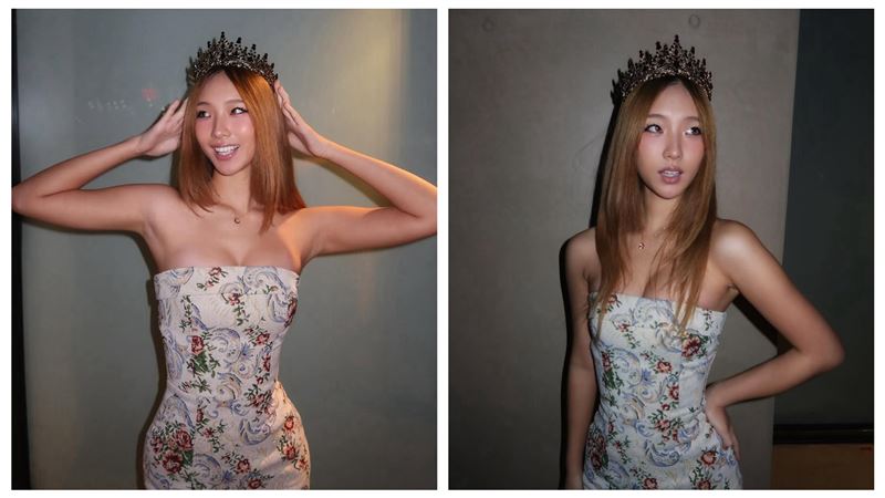 小S長女Elly赴美留學變女王 低胸近照辣翻