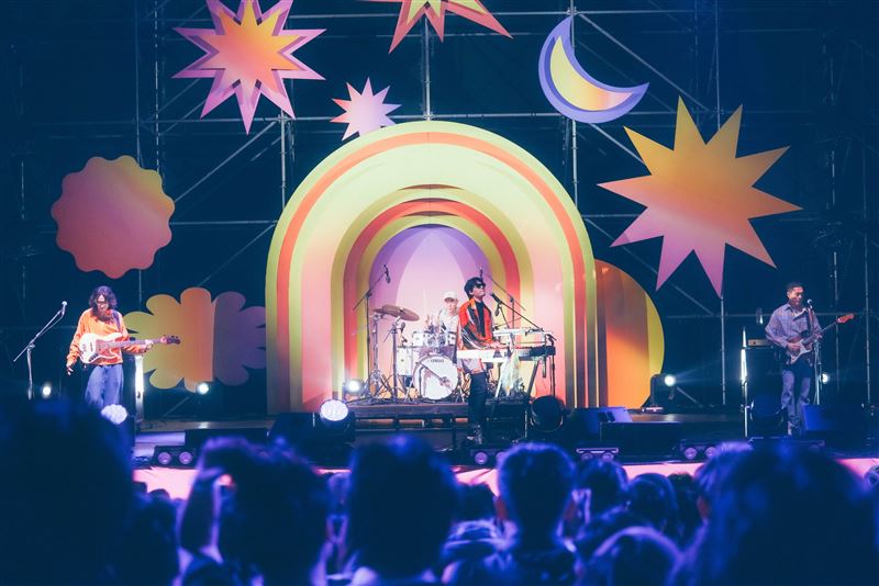 宇宙人登上春浪音樂節。（圖／相信音樂提供）