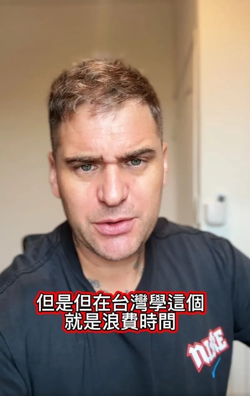 李大豐在《中文怪物》首輪脫穎而出,事後透露學音調沒什麼屁用,因為台灣人講話都習慣連音。(圖/翻攝自大豐大哥大臉書)